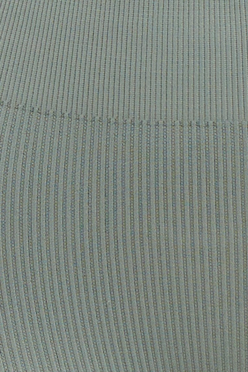 Green Activewear High Rise Legging Seamless - Image 7