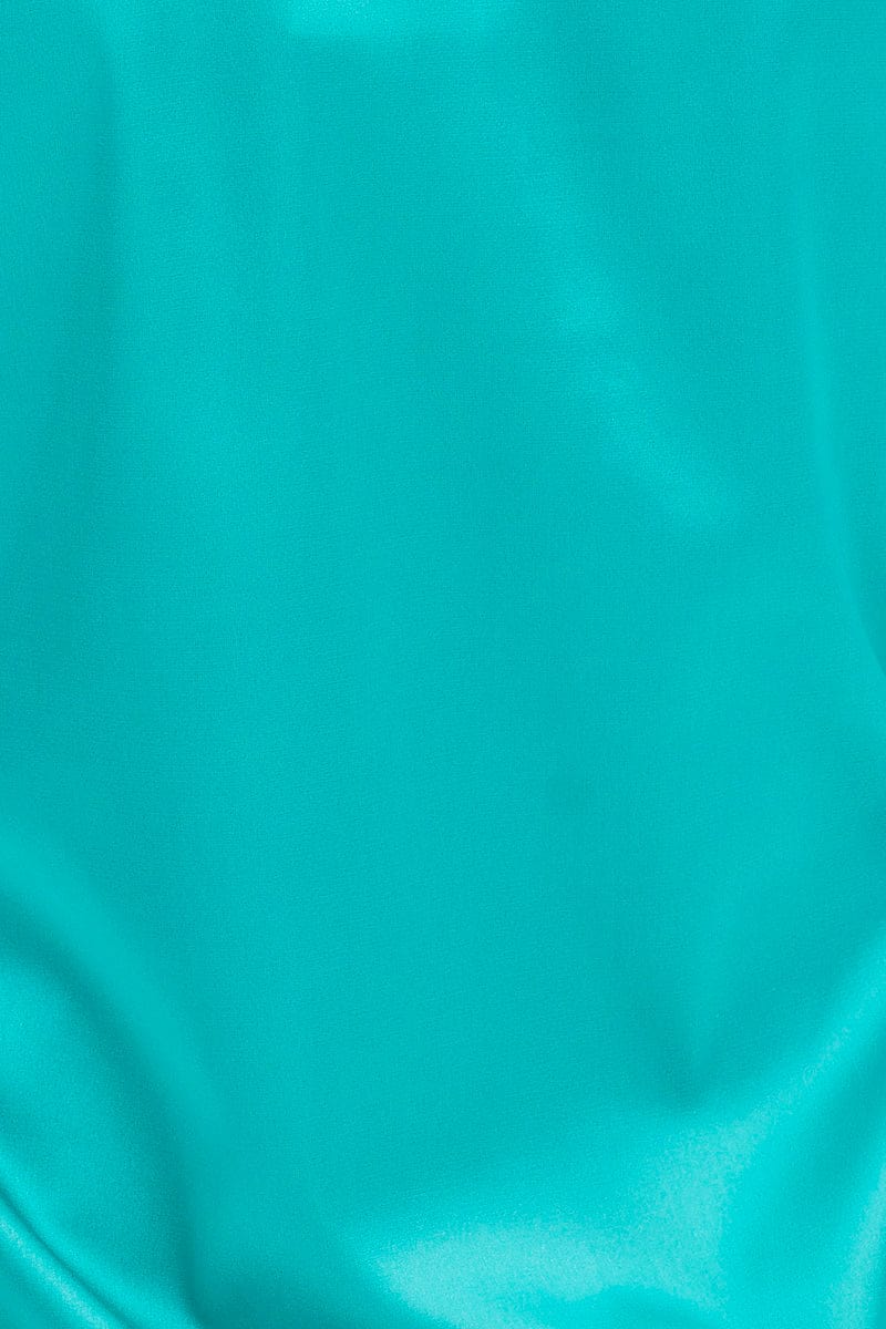 Green Satin Jacket Long Sleeve - Image 6