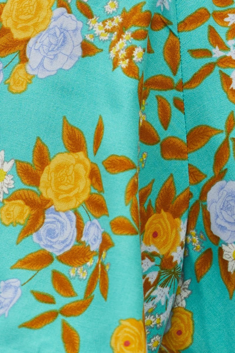 Print Halter Top Sleeveless Crop Halter - Image 6