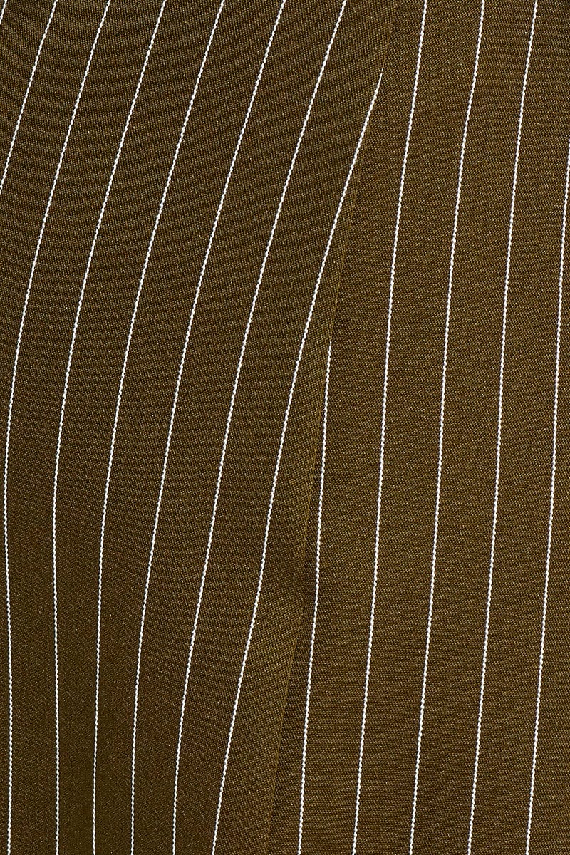 Stripe Pinstripe Mini Skirt - Image 6